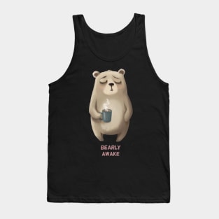 Bearly Bear Awake Tank Top